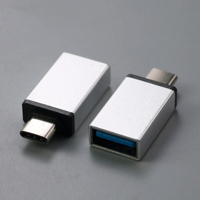 1/2Pcs Type-C na USB 3.0 adapter Brzo punjenje USB-C konektora s OTG aluminijskim metalnim adapterima za telefonsku podlogu PC prijenosno računalo