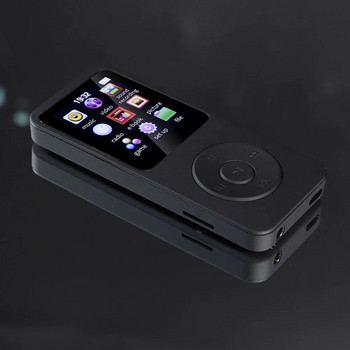 Συσκευή αναπαραγωγής MP3 64 GB Φορητή συσκευή αναπαραγωγής μουσικής HiFi ήχος χωρίς απώλειες συμβατό με Bluetooth 5.0 Φυσικά κουμπιά Ηλεκτρονικό βιβλίο ραδιοφώνου FM