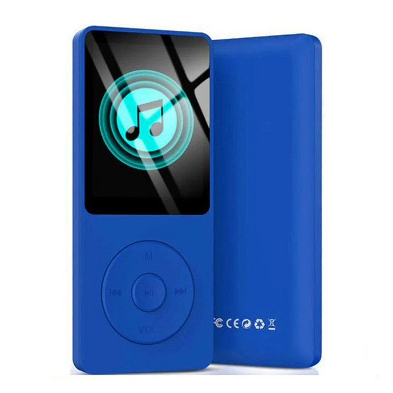 Muzica MP3 Player Ecran de 1,8 inchi Player muzical portabil Suport sunet HIFI Card TF 128G cu înregistrare video/voce/radio FM/carte electronică
