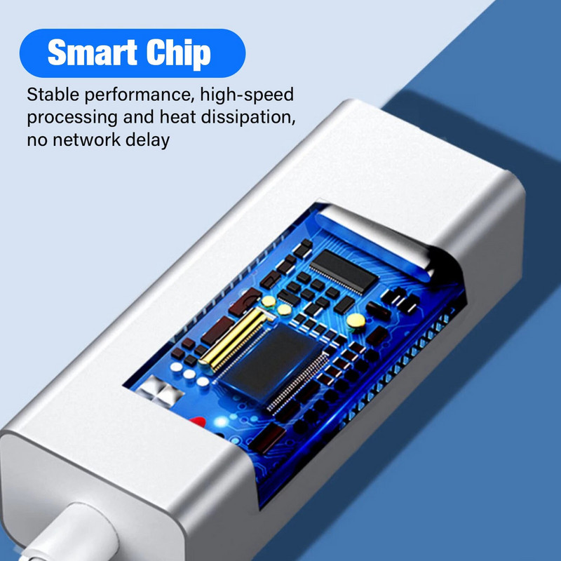 Προσαρμογέας USB 3.0 Ethernet 100M/1000Mbps Τύπος C σε RJ45 Lan για φορητό υπολογιστή MacBook iPad Switch Windows Thunderbolt 3 USBC κάρτα δικτύου