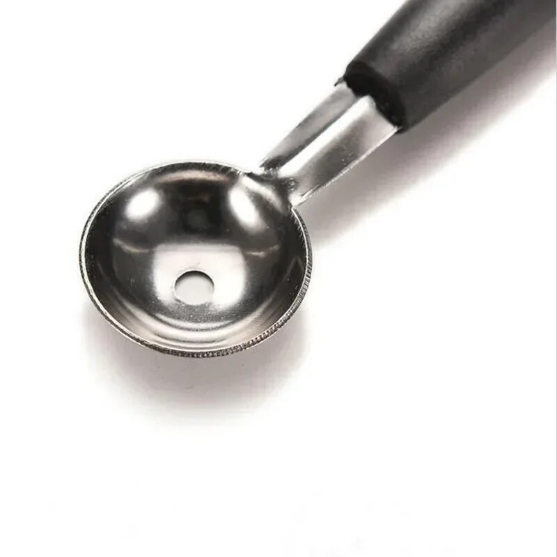 Melone arbūzs bumbiņa karote augļu karote saldējuma sorbets nerūsējošais tērauds ar diviem galiem gatavošanas rīks Virtuves piederumi sīkrīki