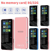 1,8 colio TFT Music Walkman USB 2.0 3,5 mm lizdas su Bluetooth suderinamas 5,0 MP3 MP4 grotuvas FM radijas su elektroninių knygų įrašymu studentams