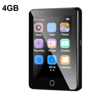 4/8/16/32GB MP3 MP4 Player 2.5 inčni Full Touch Screen Glazba MP3 MP4 Player Bluetooth-kompatibilan 5.0 Podrška FM radio/E-knjiga