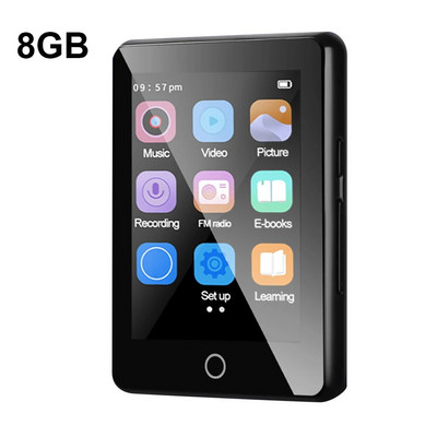 4/8/16/32GB MP3 MP4 Player 2.5 inčni Full Touch Screen Glazba MP3 MP4 Player Bluetooth-kompatibilan 5.0 Podrška FM radio/E-knjiga