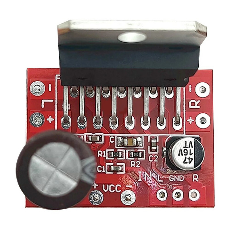 CD7379 Placă de amplificare audio Modul amplificator de sunet cu două canale DC 9V-15V 38W + 38W Amplificator stereo de mare putere pentru difuzoare