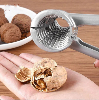 2022 New Crack Almond Walnut Hazel Filbert Nut Κουζίνα Καρυοθραύστης Sheller Clip Clamp Πένσα Cracker Pecan Hazelnut Crack Tools