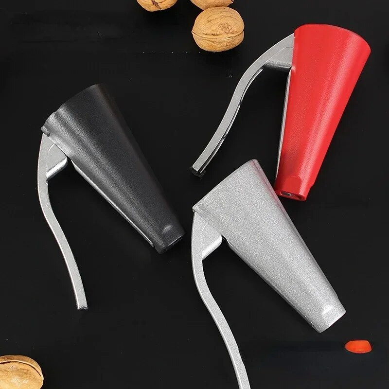 Clește de alune de nuci Spărgător de nuci Bucătărie Castane de deschizător de nuci Clește Gadget Clip de alune Clește pentru nuci Decojitor de nuci