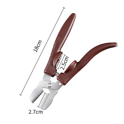 Križne škare za kesten od nehrđajućeg čelika Stroj za ljuštenje kestena Stroj za korice kestena Rezač ovojnica za kesten Kuhinjski alati