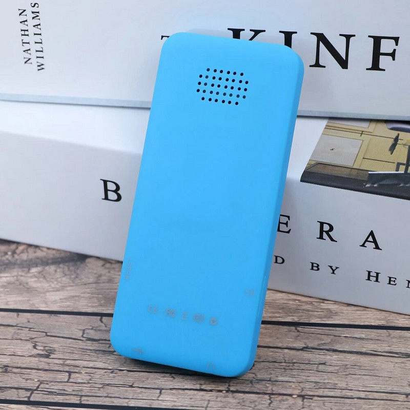 1,8 hüvelykes színes képernyő E-könyv Walkman Beépített hangszóró Hangrögzítő Bluetooth-kompatibilis 5.0 zenelejátszó Walkman Windows 8 rendszerhez