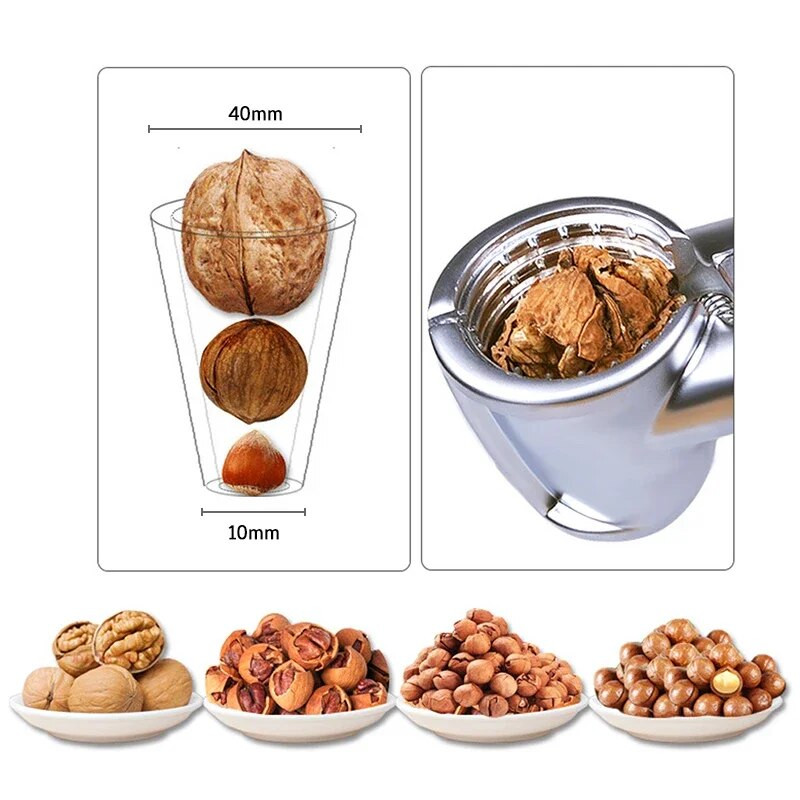 2023. Novi otvarač za ljuske Orašar Aluminijska legura Orasi Ljuska za ljuštenje Badem Orah Suho voće Ljesak Orašasti plodovi Kuhinjski pribor