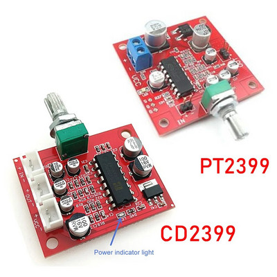 CD2399 PT2399 Mikrofona Reverb Plate Reverberation Board Nav priekšpastiprinātāja funkcijas moduļa DC5-15V 6-15V