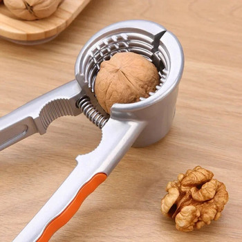 2023 New Crack Almond Walnut Hazel Nut Κουζίνα Καρυοθραύστης Κλιπ Σφιγκτήρας Πένσα Cracker Pecan Hazelnut Crack Tools Shell Breaker