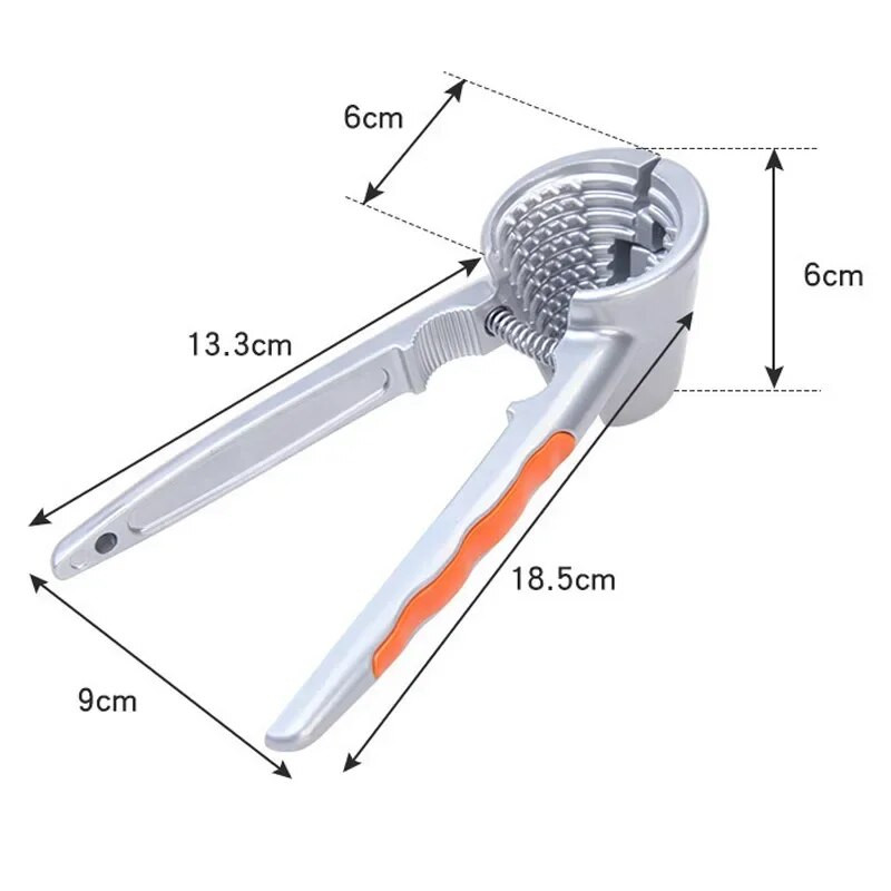 2023 m. Naujas krekingo migdolų riešutų lazdyno riešutas virtuvės riešutų laužytojas, spaustukas, spaustukas, krekeris, pekano riešutų krekingo įrankiai, lukštų laužiklis