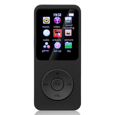 MP4 MP3 muzikos grotuvas Išorinis su „Bluetooth“ suderinamas elektroninių knygų diktofonas „Windows XP“ / „VISTA“ / „Windows 8 K0AC“ palaikomas