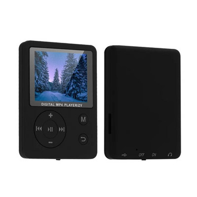 Veszteségmentes hang MP3 MP4 lejátszó támogatás Akár 32 GB TF memóriakártya hi-fi fm rádió mini USB zenelejátszó walkman Photo Viewer eBook