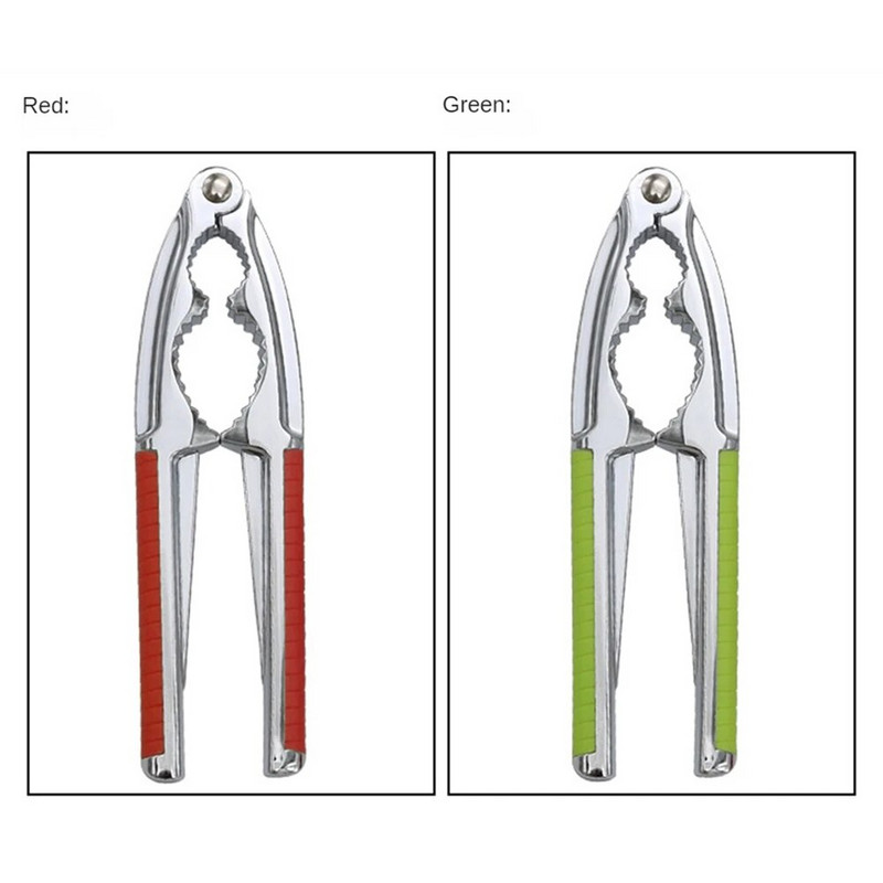 Daugiafunkcinis nerūdijančio plieno riešutų laužytojas pušies pekano riešutų lazdyno riešutų replės Greitas graikinių riešutų traškiklis Riešutų laužytojas