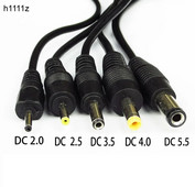 USB į DC maitinimo kabelio lizdas USB DC 2,0 * 0,6 mm 2,5 * 0,7 mm 3,5 * 1,35 mm 4,0 * 1,7 mm 5,5 * 2,1 mm 5 V nuolatinės srovės statinės lizdas USB maitinimo kabelio jungtis
