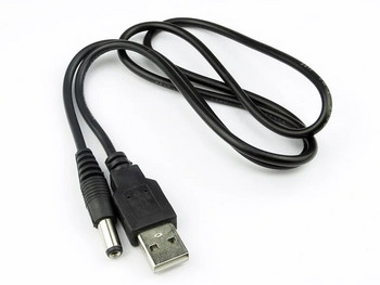 USB към DC жак за захранващ кабел USB DC 2.0*0.6mm 2.5*0.7mm 3.5*1.35mm 4.0*1.7mm 5.5*2.1mm 5V DC Barrel Jack Конектор за USB захранващ кабел