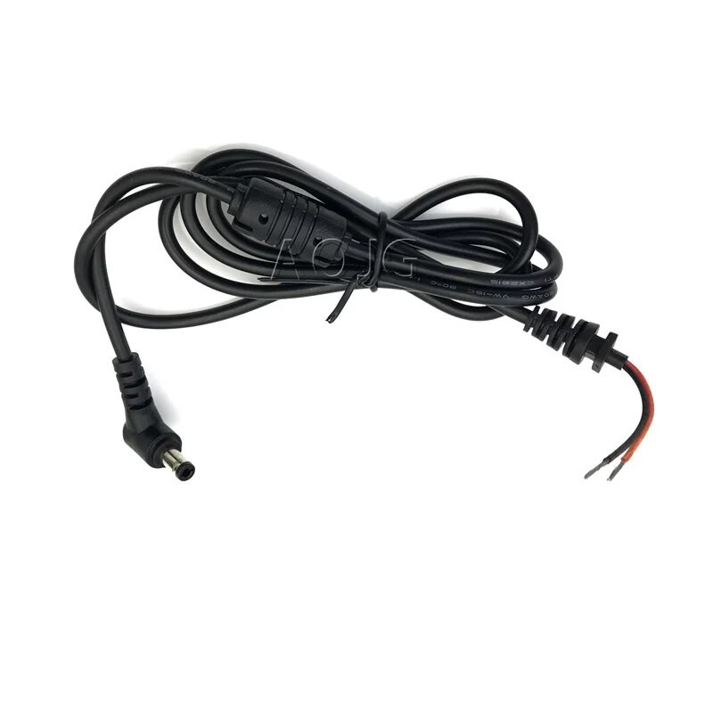 1vnt 1,2 m DC 5,5 x 2,5 5,5 x 2,5 mm maitinimo kištuko jungtis su laidu / laidu, skirtas Toshiba Asus Lenovo nešiojamojo kompiuterio adapteriui AQJG Naujas