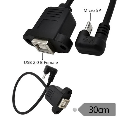 U formos 180 laipsnių kampu USB 3.1 C tipo vyriškas ir moteriškas Micro Mini Type-C USB otg USB-C įkrovimo duomenų keitiklio adapterio laidas