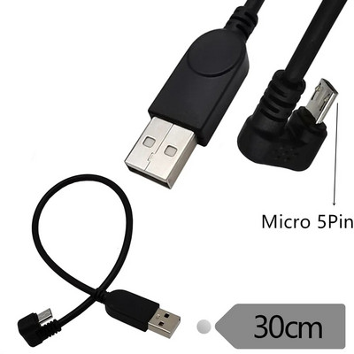 U formos 180 laipsnių kampu USB 3.1 C tipo vyriškas ir moteriškas Micro Mini Type-C USB otg USB-C įkrovimo duomenų keitiklio adapterio laidas