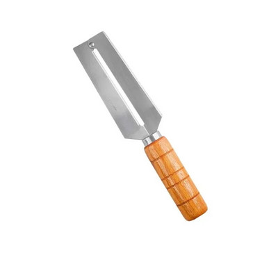 Nerūdijančio plieno ananasų skustuvas Braškių Huller vaisių drožimo peilis Neslystantis virtuvės priedai Ananasų šerdies pjaustyklė