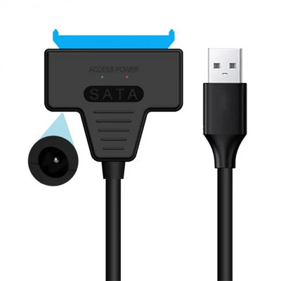 Aubess USB SATA 3 kabelis Sata į USB 3.0 adapteris iki 6 Gbps Palaikymas 2,5 colio išorinis SSD HDD kietasis diskas 22 kontaktų Sata III A25 2.0
