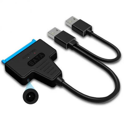 Aubess USB SATA 3 kabelis Sata į USB 3.0 adapteris iki 6 Gbps Palaikymas 2,5 colio išorinis SSD HDD kietasis diskas 22 kontaktų Sata III A25 2.0