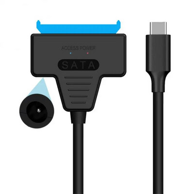 Aubess USB SATA 3 kabelis Sata į USB 3.0 adapteris iki 6 Gbps Palaikymas 2,5 colio išorinis SSD HDD kietasis diskas 22 kontaktų Sata III A25 2.0