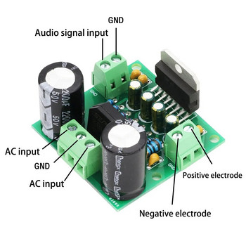 TDA7294 100 W цифров усилвател на звука усилвател Mono HiFi Fever Level аудио усилвател AMP модул за Направи си сам високоговорител двоен 12-36V
