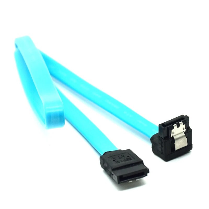 SSD HDD SATA 3.0 III duomenų kabelis prie SSD HDD standžiojo disko disko laidas Sata3 tiesus kampas 6 Gb/s, skirtas MSI Gigabyte pagrindinei plokštei