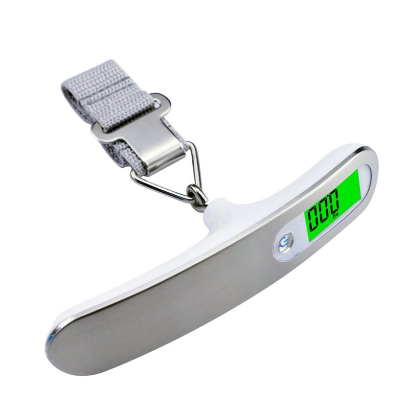 Prtljaga težine 50 kg, digitalna elektronska vaga, ručni prtljag, kupovina, ribolov, putna prtljaga i torbe, na otvorenom, zračna luka, supermarket