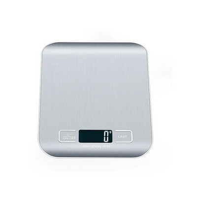5/10KG LCD ekranas Skaitmeninės virtuvės elektroninės svarstyklės nerūdijančio plieno plokštės USB įkrovimas Tikslios mažos platformos svarstyklės, nešiojamos