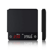 Mažos espreso kavos virtuvės svarstyklės SearchPean Mini Smart Timer USB 2kg/0.1g Siųsti Pad Vyras Moteris Dovanų Laikmatis Skaitmeninės Svarstyklės