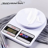 SF400 Virtuvės svarstyklės Skaitmeninės Balanca Food High Precision Electronic 10kg kepimo