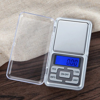 200g/0,01g Ψηφιακή Ζυγαριά Υψηλής Ακρίβειας Οπίσθιος φωτισμός LCD Mini Pocket Ηλεκτρονική Ζυγαριά Jewelry Weighting Tool Φορητή ζυγαριά κουζίνας