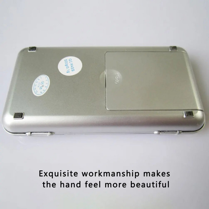 200 g/0,01 g skaitmeninės svarstyklės didelio tikslumo foninio apšvietimo LCD mini kišeninės elektroninės svarstyklės papuošalų svėrimo įrankis, nešiojamos virtuvės svarstyklės