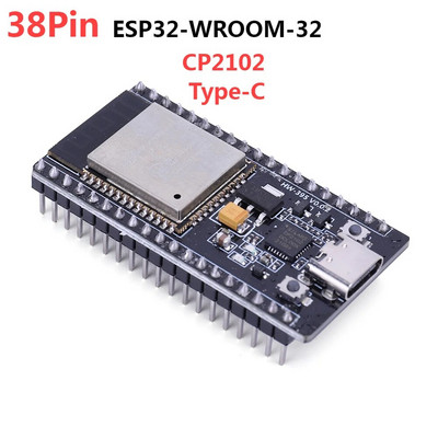 ESP-WROOM-32 ESP32 Bluetooth Wifi Dual Core ESP32-S ESP32 30 kontaktų kūrimo plokštė CP2102 Type C ESP 32 Nodemcu Bluetooth modulis