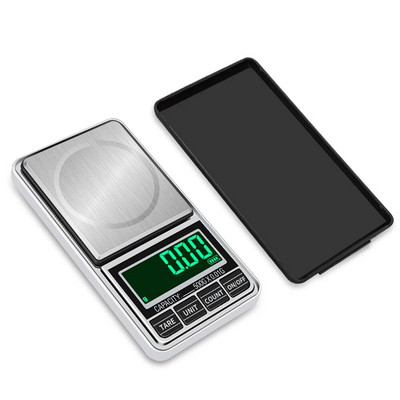 100 g x 0,01 g цифрови електронни везни за бижута, високопрецизни преносими джобни инструменти за претегляне за кухня, захранвани от USB