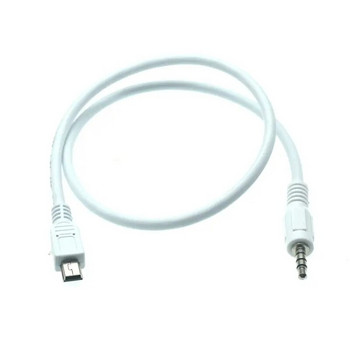 Mini USB - Καλώδιο ήχου 3,5 mm 5 ακίδων Mini USB B Male σε 3,5 mm Aux Male Jack καλώδιο ήχου 50 cm