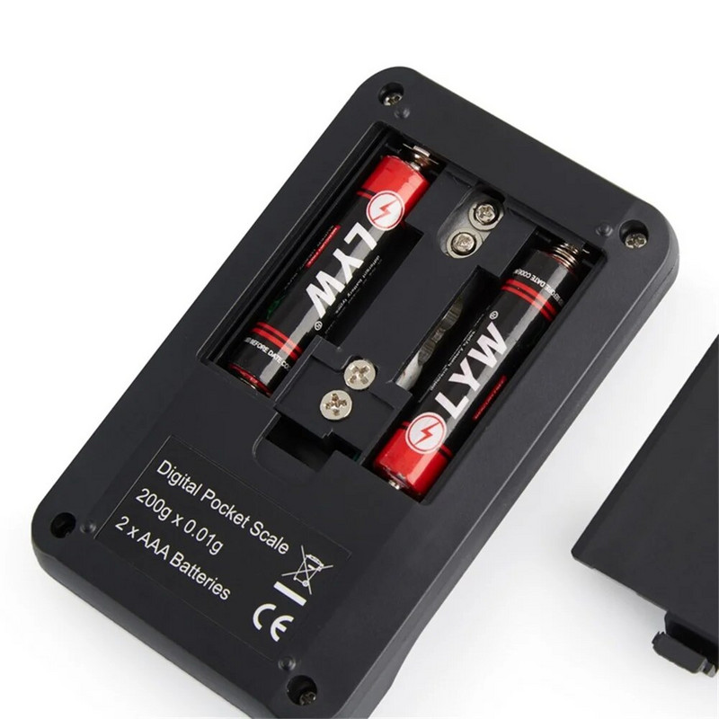 Papuošalų svarstyklės Pažangios elektroninės mini didelio tikslumo ekrano matavimo įrankiai Tiksliųjų skalių skaičius Nešiojami svarstyklės