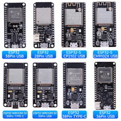 ESP32 plėtros plokštė CP2102 CH340C 30/38Pin WiFi+Bluetooth mažos energijos sąnaudos belaidis modulis ESP-WROOM-32 NodeMCU-32S