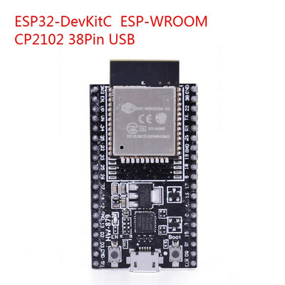 ESP32 plėtros plokštė CP2102 CH340C 30/38Pin WiFi+Bluetooth mažos energijos sąnaudos belaidis modulis ESP-WROOM-32 NodeMCU-32S