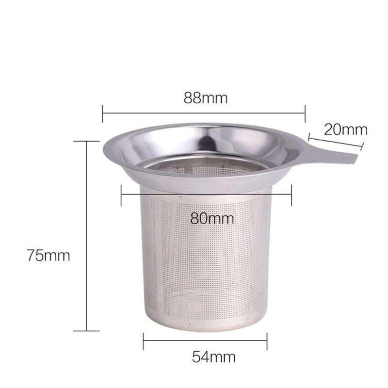 Daugkartinio naudojimo nerūdijančio plieno tinklelis arbatos infuzinis arbatos koštuvas Arbatinukas arbatos lapų prieskonių filtras gėrimų virtuvės priedai