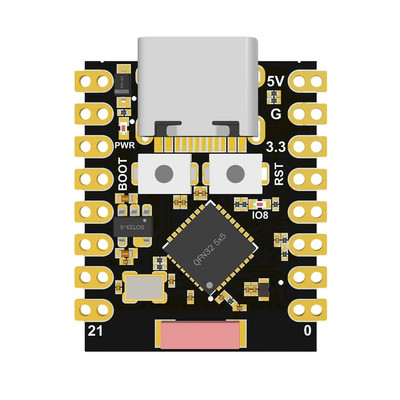 Платка за разработка на ESP32-C3, WiFi, съвместим с Bluetooth ESP32 SuperMini Dev Board, 3.3-6V захранване с ниска мощност