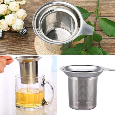Filtru de ceai cu frunze libere de calitate alimentară Accesorii pentru bucătărie Infuzor de ceai Filtru practic Filtru de ceai reutilizabil Accesorii pentru ceai