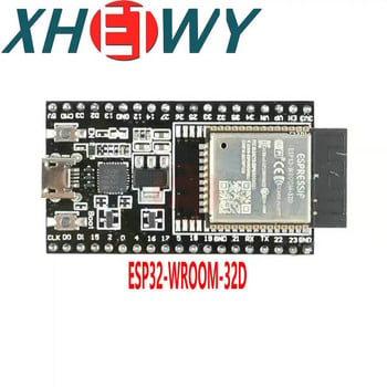 Πλακέτα ανάπτυξης 1PCS ESP32 DevKitC Το τσιπ μητρικής πλακέτας ESP32 CP2102 μπορεί να εξοπλιστεί με μονάδα ESP32-WROOM-32D/32U WRVER