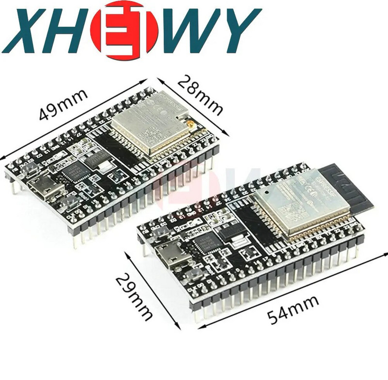 1tk ESP32 DevKitC arendusplaat ESP32 emaplaadi CP2102 kiipi saab varustada ESP32-WROOM-32D/32U WRVER mooduliga