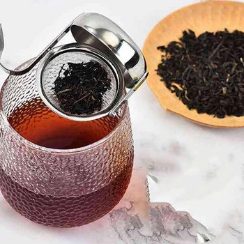 Σουρωτήρι τσαγιού με λεπτό πλέγμα Χαλαρή θήκη τσαγιού με σουρωτήρι Αξεσουάρ για τσάι
