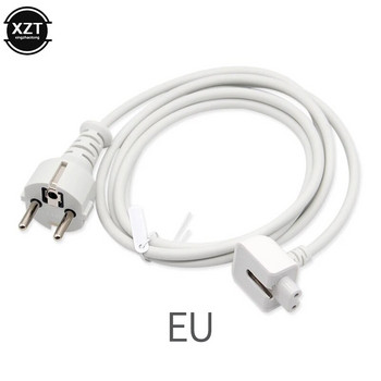 Адаптер за променлив ток, щепсел за ЕС за Apple MacBook Pro, удължителен кабел за зареждане, кабел, 1,8 м 6 фута зарядно устройство за лаптоп, адаптер за захранващ кабел